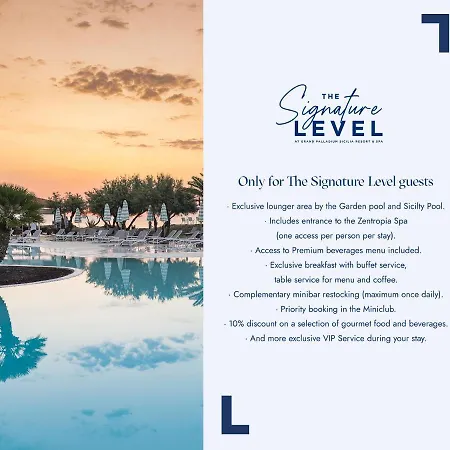 The Signature Level At Grand Palladium Sicilia & Hotel 5*
